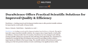 DuraScience Offers Practical Scientific Solutions For Improved Quality & Efficiency